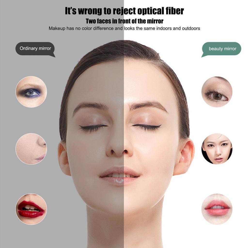 Portable Led Cosmetic Case With Mirror Cosmetic Bag Travel Makeup Bags For Women Fashion Beauty Storage Bag Travel Makeup Bags