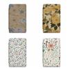 Anti-fall Protective Cover Floral Pattern Folio Shell Premium Magnetic Case for XTEINK X4/X3