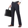 Men's  Thin Casual Suit Pants Cotton Classic Business Fashion Stretch Loose Trousers Male Brand Clothes