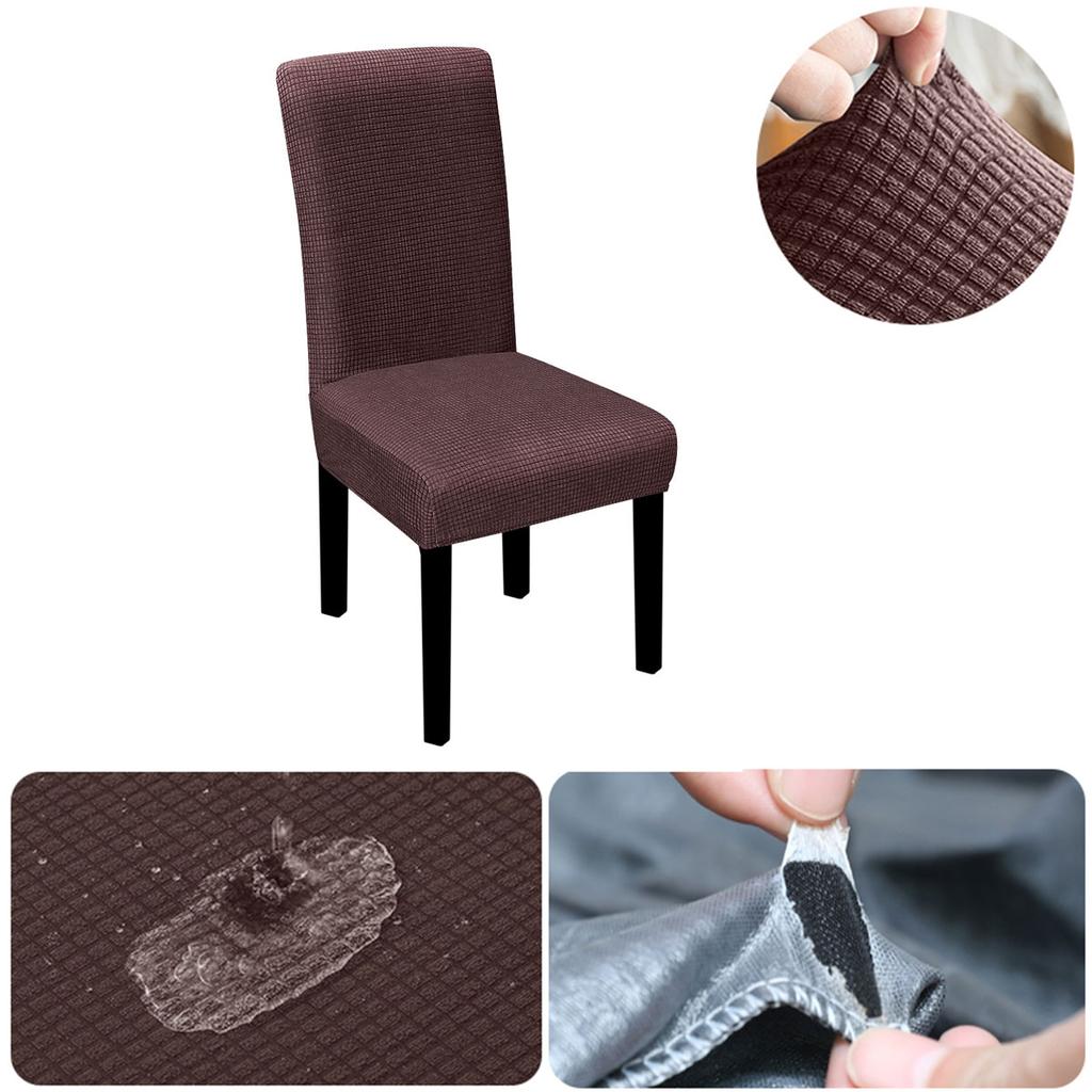 Водонепроницаемый эластичный чехол для стула для столовой, универсальный, кухонный, свадебный, отельный, банкетный, ресторанный, противогрязевые чехлы для стульев
