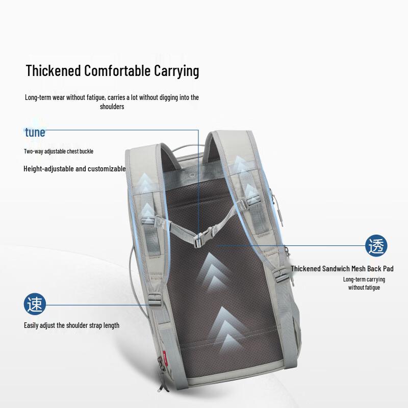 OIWAS Duncheng Series Multi-functional Laptop Backpack