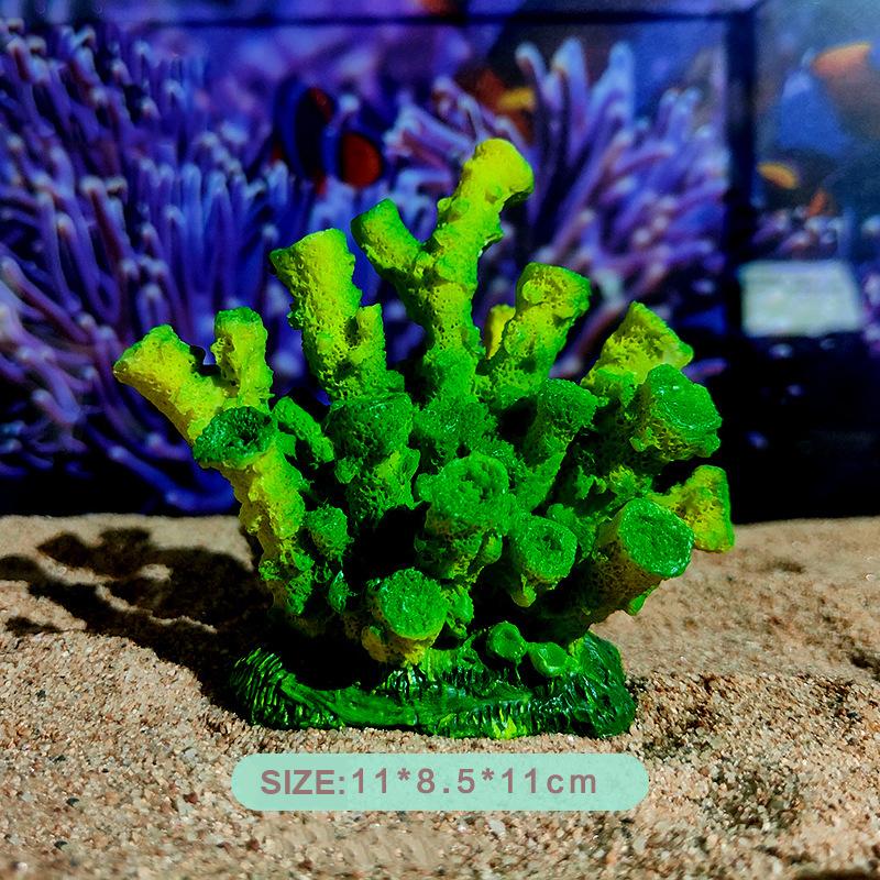 Fish Tank Aquarium Small Ornaments Colorful Simulation Coral Water Artificial Plants Aquarium Decorations Accessories Gifts