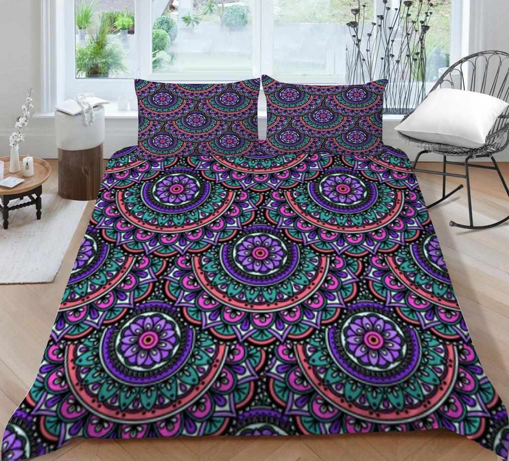Bed Cover Boho Bedding Cover Suit Bohemian Duvet Cover Highend Quilt Cover Children Single Size Home Bed Clothes