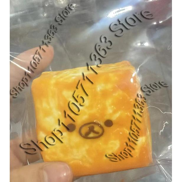 2026 Hot 1Pc Soft Taba Squishy with Butter texture - Sweet Melon Bear shaped to relieve stress - Food grade silicone