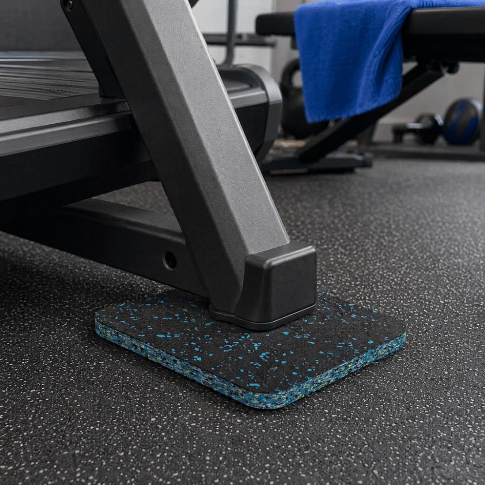 8pcs Two-Layer Composite Exercise Equipment Mats Anti-Slip Anti Vibration Pads  Laundry Room