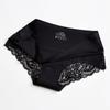 Ladies Sexy Lace Panties  One Oiece Ice Silk Seamless Low-waist Briefs