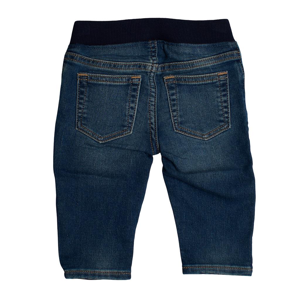 Джинсы с эластичной талией 708390 для девочки