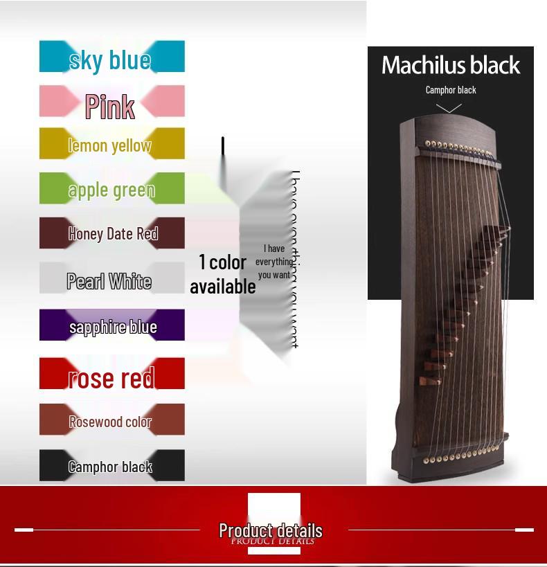 Портативный мини-гучжэн на 14 струн для детей – 70 см, инструмент для начинающих