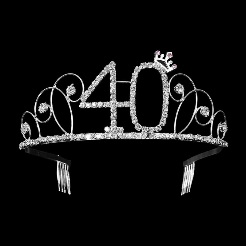 Fashion Headband Headwear Girl Tiara Birthday Crown Party Decoration KTY