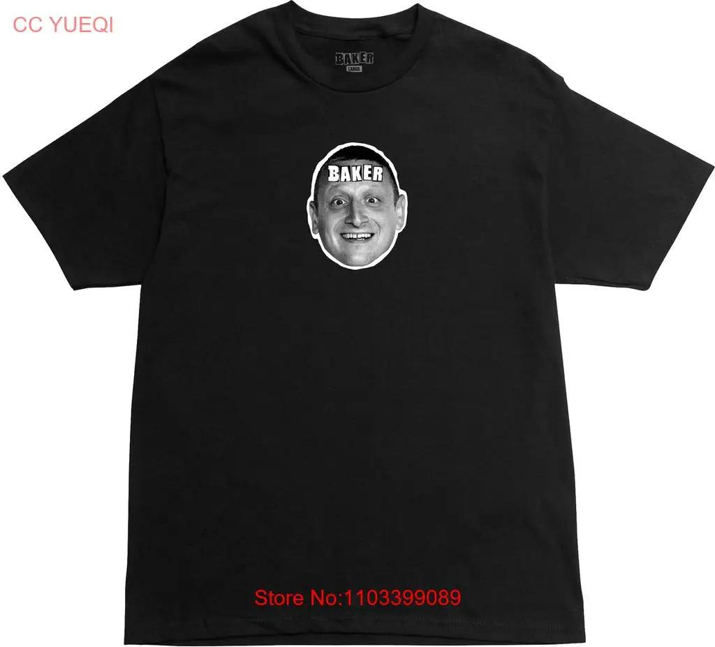 Baker Skateboards X Tim Robinson Black T Shirt Vintage Unisex Versatile Homme Stretched Comfortable Soft Casual