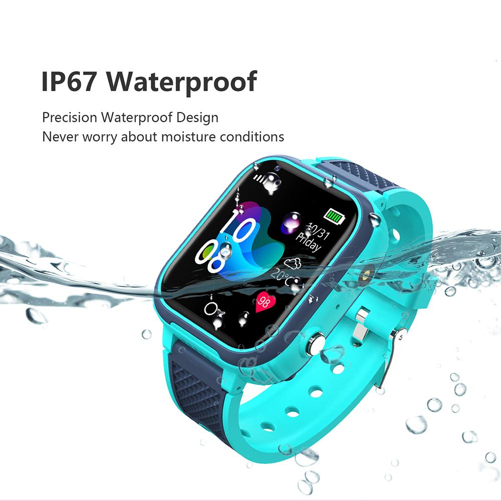 Смарт-часы Детские GPS 4G LT21 Wi-Fi трекер Водонепроницаемые умные часы Видеозвонок Телефон Часы Монитор обратного вызова для Android ios