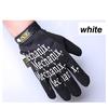 Fashion Full Finger Tactical Mechanic Motorcycle Gloves Non-slip Working Mittens