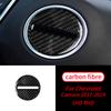 Для Chevrolet Camaro 2017-1 шт., центральная крышка рулевого колеса из настоящего углеродного волокна, накладка с логотипом, отделка салона автомобиля