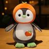 Cute Fruit Penguin Doll Plush Toy Zoo Couple Penguin Doll Baby Sleeping Soothing Rag Doll