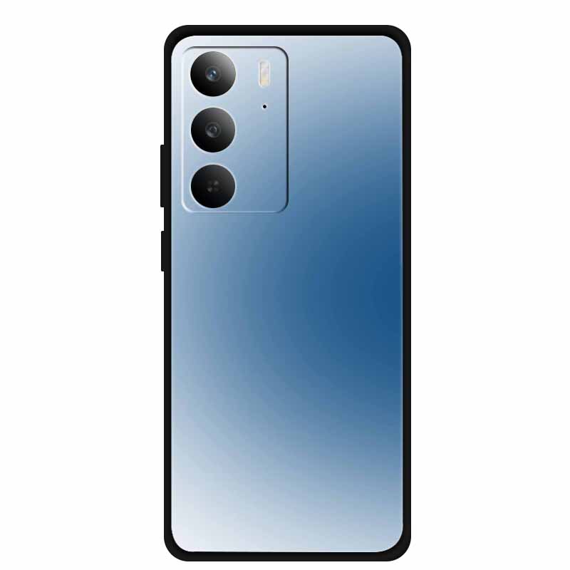 Чехол для Realme C75 RMX3941 C75X 4G Задняя панель Мягкий Силикон Цветной Роскошный ТПУ Чехол для Телефона C 75 Девичий Бампер Фиолетовый Градиент