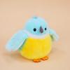 ПП хлопок Мультяшные птички Плюшевые игрушки Пушистая коллекция Эльф-птичка Куклы Брелок Украшения Мультяшные животные Птички Подвеска для сумки