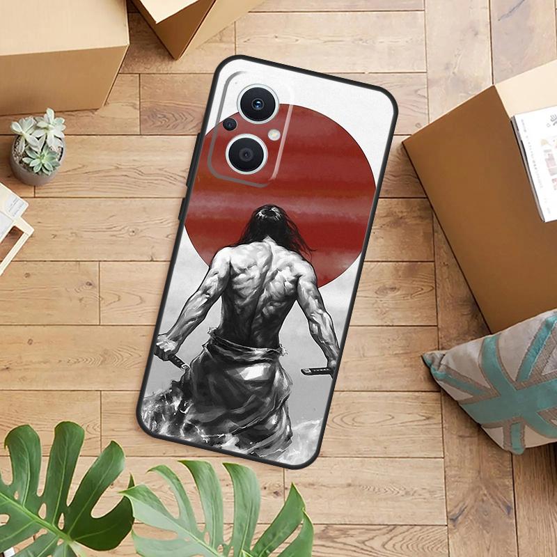 Samurai Phone Case For OPPO Reno 14 13 12 11 F 10 Pro 8T 7 8 Lite OPPO Find X8 X6 X5 X9 Pro Cover