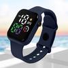 Kids LED Digital Dial Waterproof Sports Watch Square Wristwatch for Boys Girls Fashion