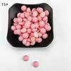 6-12mm Semi Circular Acrylic Flatback Plastic Beads Matte Multi-color Customizable Color Clothing Accessories Beads