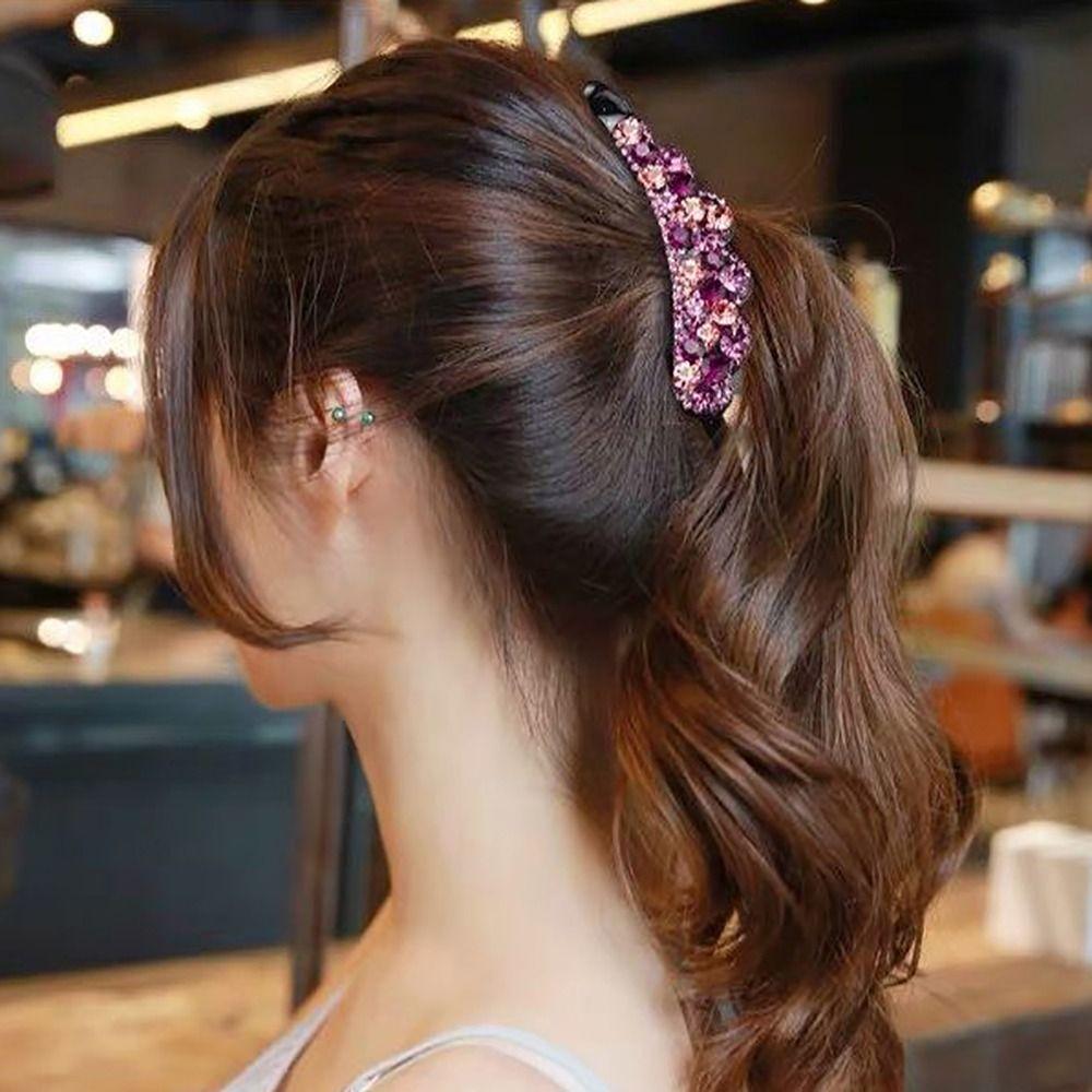 Clip For Girl For Women Banana Clip Hair Accessories Ponytail Holder Korean Style Hair Clip