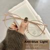 Luxury  Myopia Glasses Anti-Blue Light Computer Eyeglasses Women Fashion Prescription Near Sight Glasses Diopter 0 To -4.0