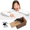 Funny Wooden Scare Box Scary Spider In The Case Prank Joke Trick Play Toys Gift