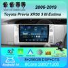 Автомобильное радио Android 14 для Toyota Previa XR50 3 III Estima 2006-2019 DSP мультимедийный проигрыватель GPS стерео Авторадио 2 Din стерео