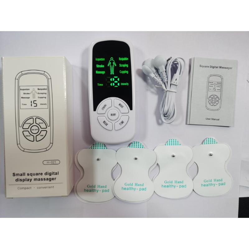 Физиотерапевтический прибор, многофункциональный массажер шейного отдела позвоночника, меридианный массажер, электротерапевтический прибор для талии, импульсный физиотерапевтический прибор