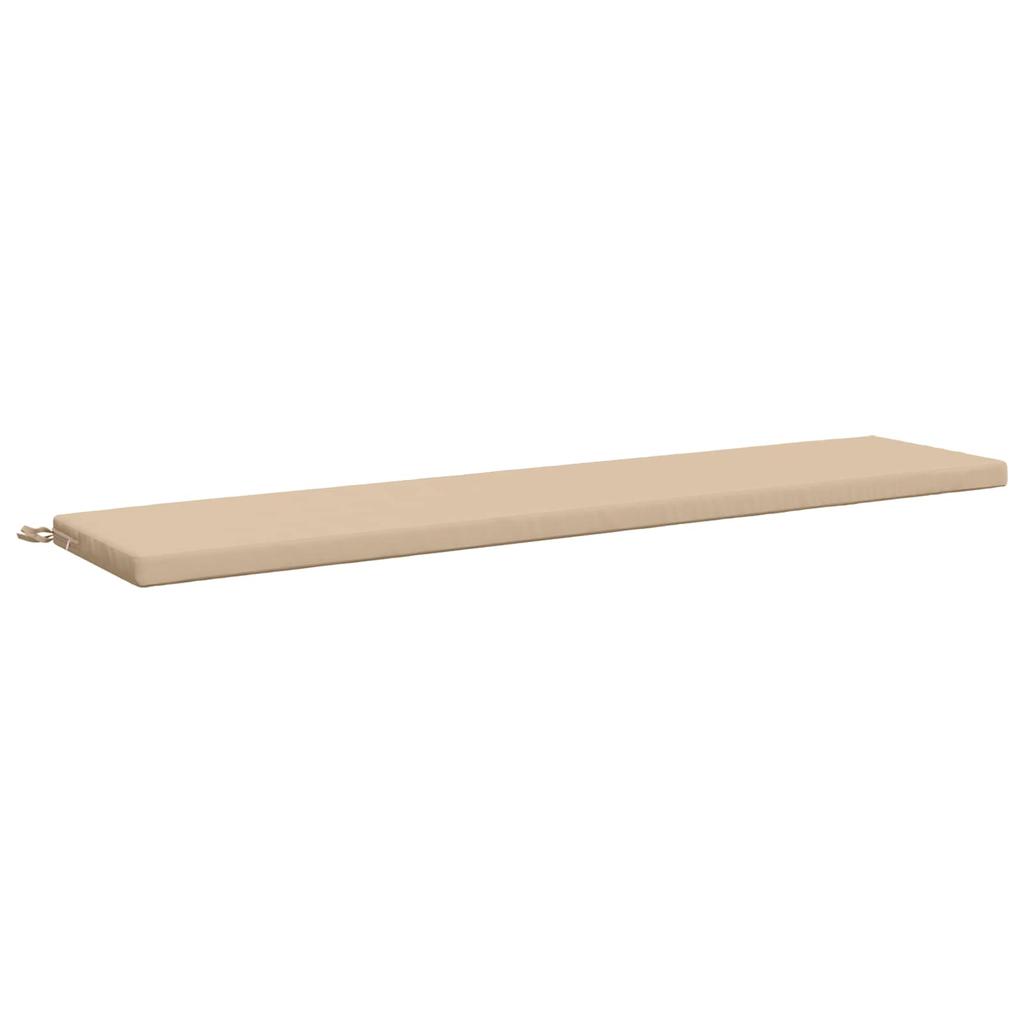 2 piece Bench Cushion Set SOEST 2 pcs. 100percent Polyester Cream