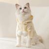 Cat Clothes Hooded Double Hairball Two Feet Autumn and Winter Warm Sweater Into Cat Puppy Cat Anti-hair Loss Pet Clothing