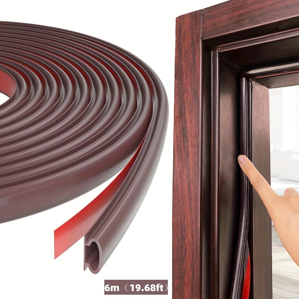 6 метров высококачественной резиновой ленты для дверей и окон, герметизация и интеграция двойного эффекта предотвращения столкновений