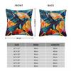 Crow Flying A Geometric Sky Square Pillowcase Polyester Linen Velvet Pattern Decor Throw Pillow Case Room Cushion Cover 45X45
