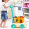 25PCS/Set Shopping Cart Toy Set Multicolor Pretend Shopping Playset Toy  Indoor Play
