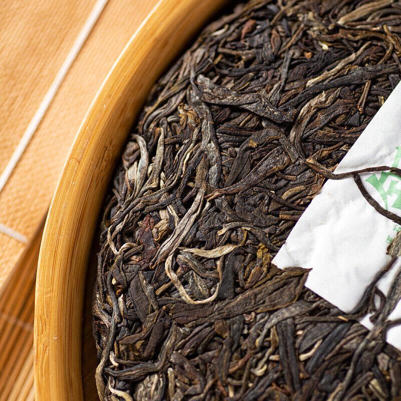 Иу Тунцин Река Весенний чай Чай Пуэр Сырой чай Qizi Cake 357г