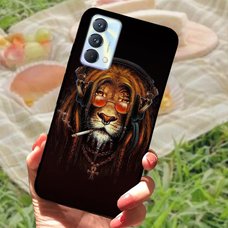 Чехол для Realme GT Master Edition Мраморный painted Cover Мягкий силиконовый ударопрочный чехол для телефона Для Realme GT Master Coque Бампер