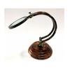Antique Brass Desk Map Magnifying Glass Magnifier Tripod . 1.75" Dia. Adjustable