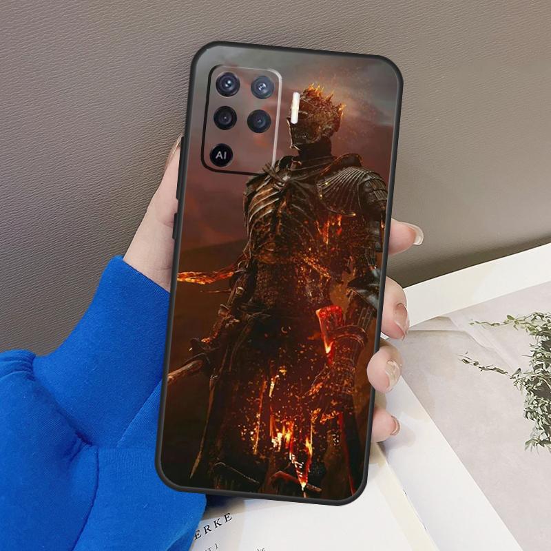 Game Dark Souls Case For Oppo A77 A57 A17 A60 A80 A40 A74 A54 A94 A78 A98 A18 A38 A58 A96 A76 A16 A15 A5 Pro