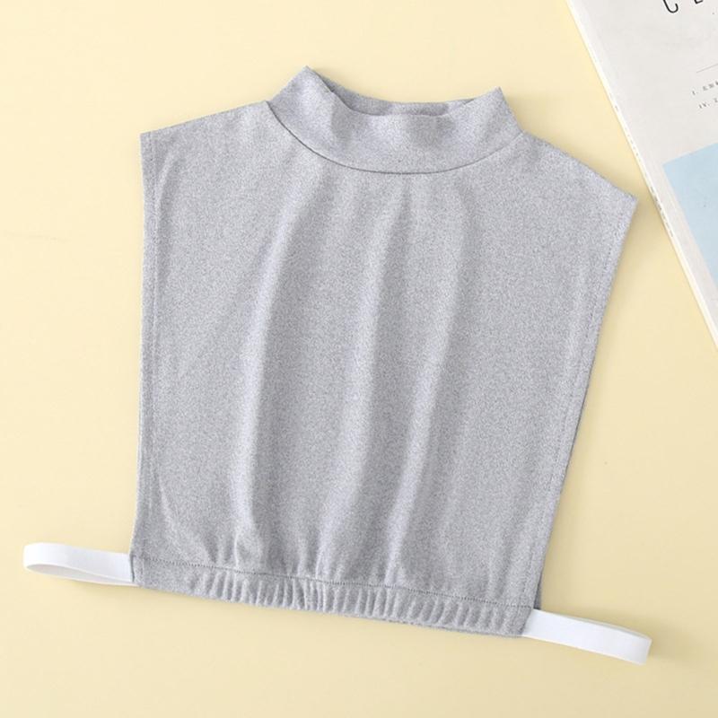 Женский съемный полуворотник, модная полутоп-блузка, аксессуар