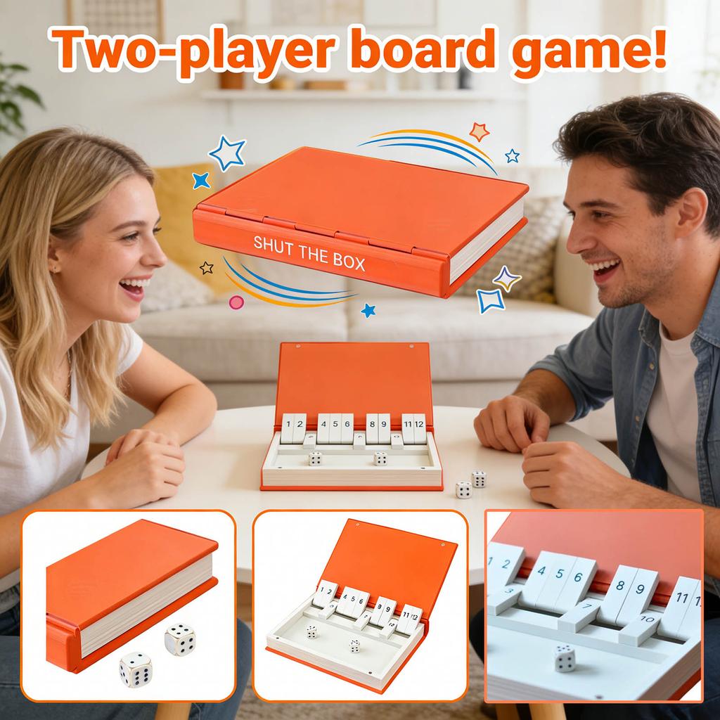 Board Game, 3D Printed Board Book, Board Game Set