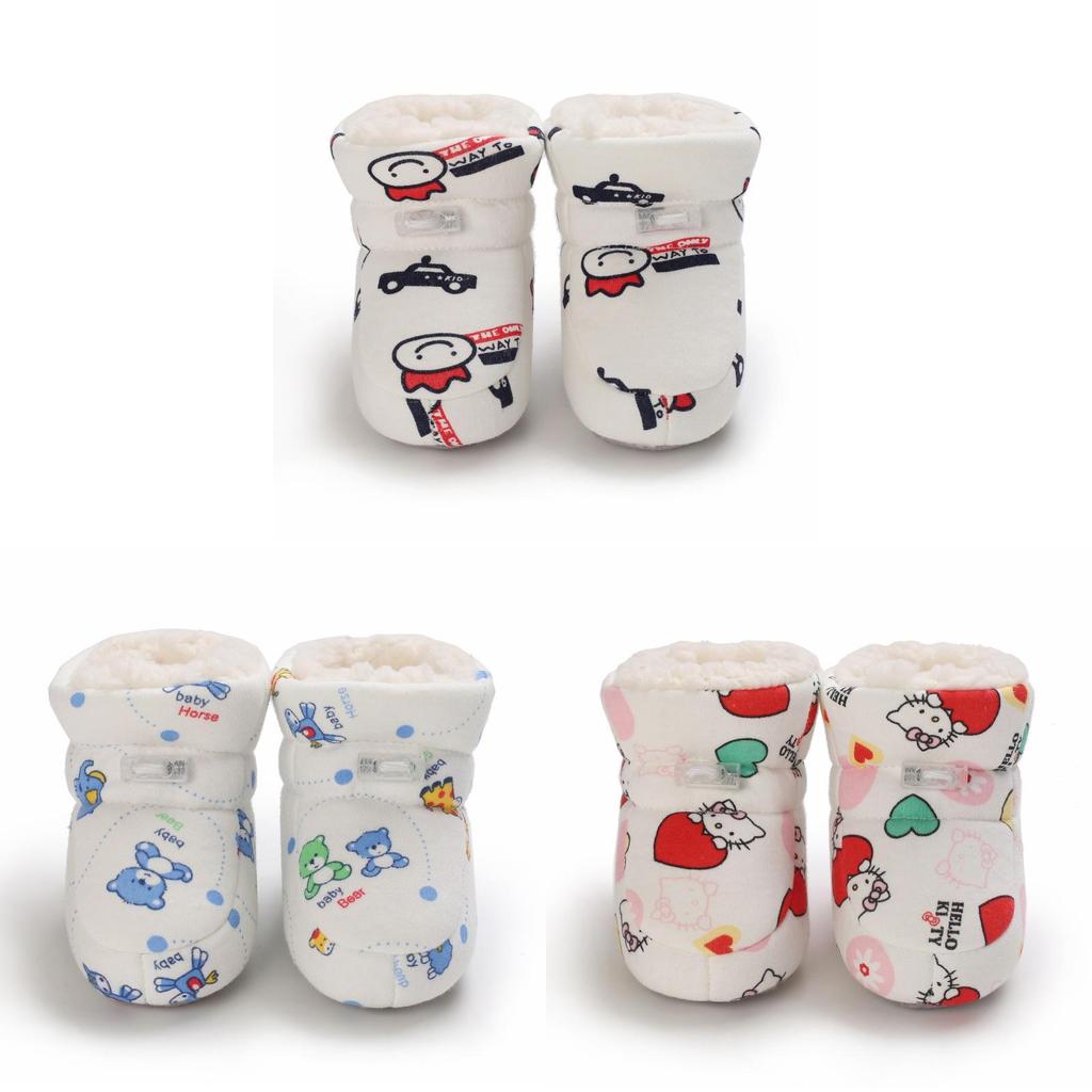 Hello Kitty Baby Winter Toddler Shoes With Soft Sole For Boys And Girls