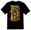 Zombie Apocalypse 2 black  tee shirt Halloween