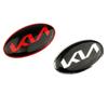 ABCDEM1 Car Steering Wheel Center Emblem Stickers Decoration For KIA EV6 Sorento Niro Stinger Ceed Carnival K5 K9 Soul Carens VQ Cadenza