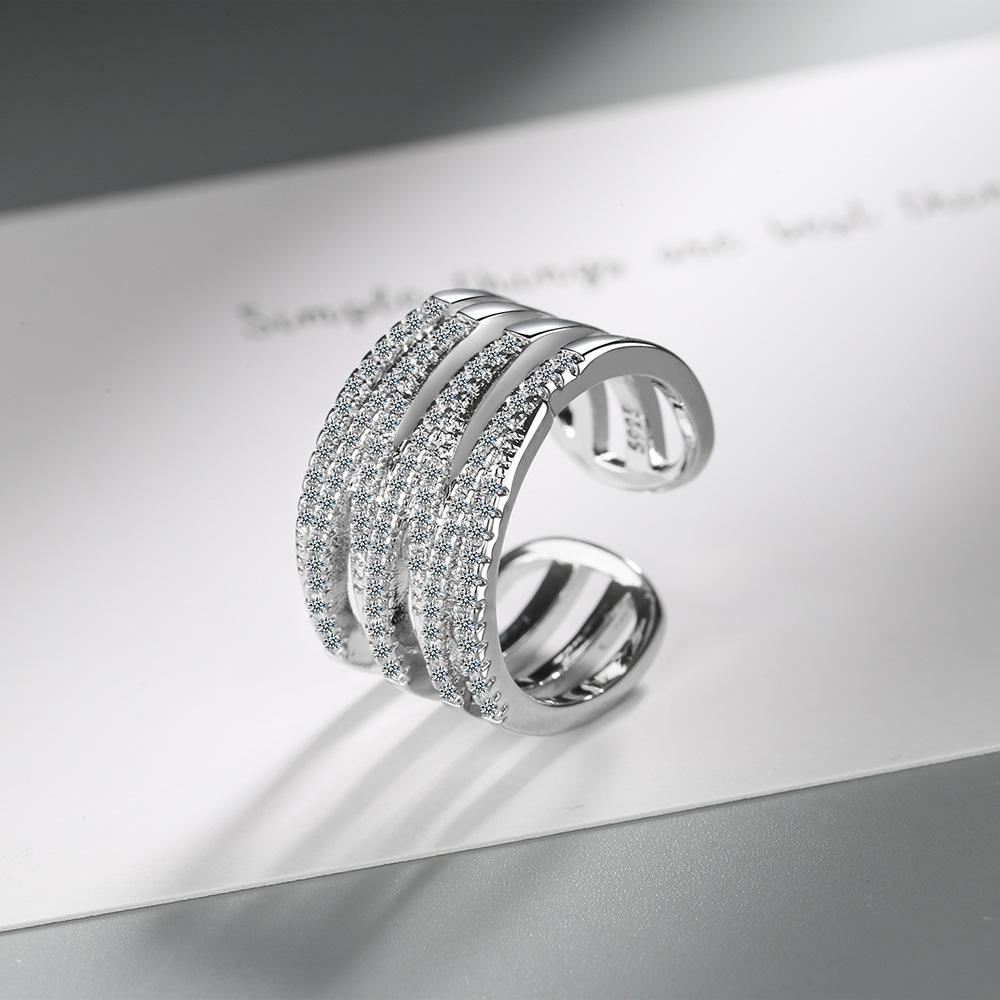 Женское кольцо Lindon с цирконом, ювелирное кольцо для вечеринки