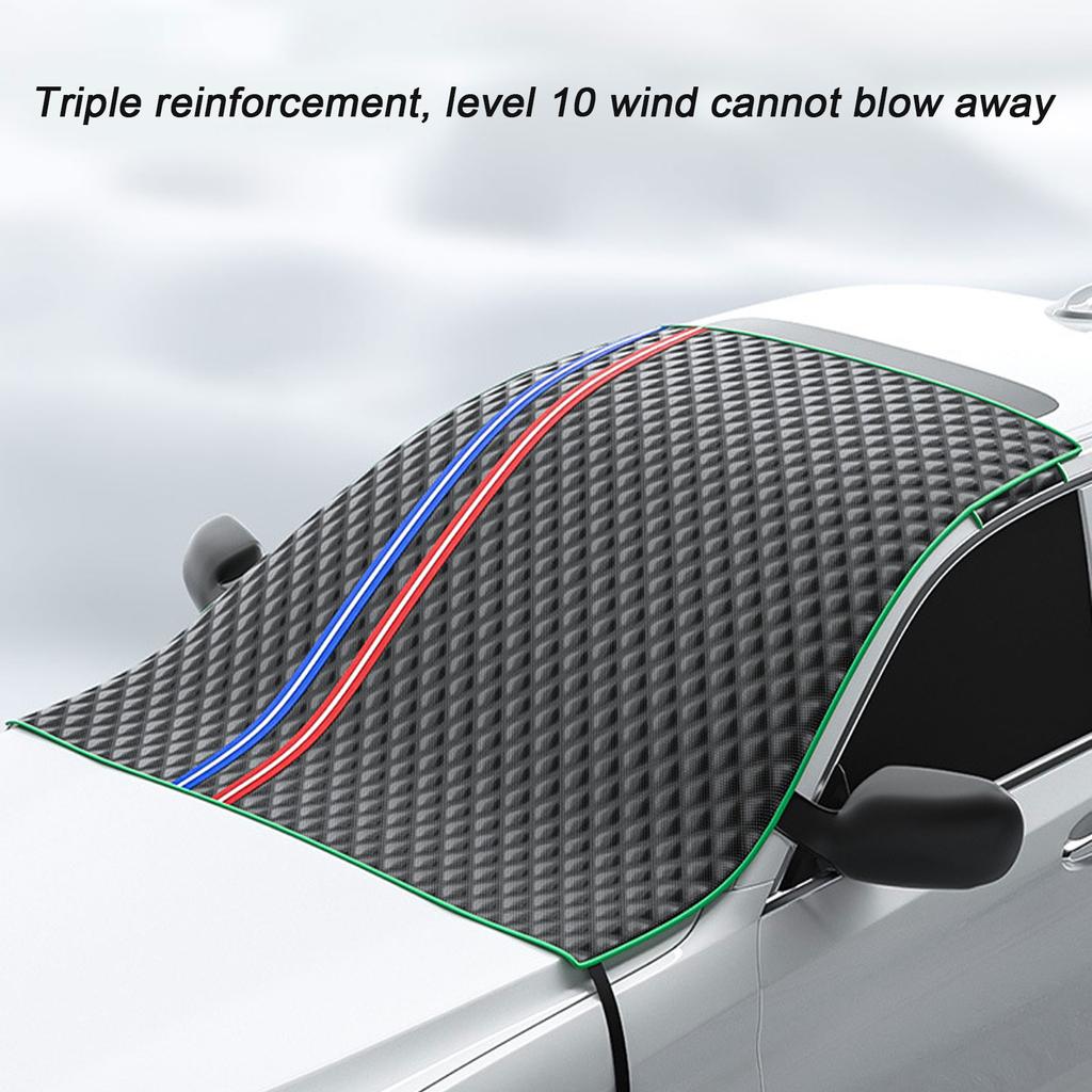 Автомобильный щиток от снега, защита от замерзания, защита от замерзания, лобовое стекло, солнцезащитный козырек, утолщенный щиток от снега, автомобильное пальто 1 шт.