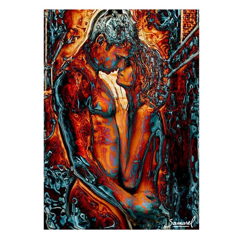 Abstract Nude Lover Sex Poster Women Man Sexy Body Diamond Painting Modern Aldult Wall Art Room Home Decor