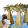50Pcs Candy Box Perfect for Tropical Summer Parties Hawaiian Coconut Palm Tree Birthdays and Bridal Showers Includes Cake Toppers Summer Decorations