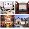 150 Inch Projector Screen 169 HD Foldable Portable Projection Screen AntiCrease Rear Front Project