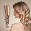 Щипцы для завивки волос с двумя трубками, профессиональные щипцы для завивки волос для салонов и дома, керамическая плойка для завивки волос
