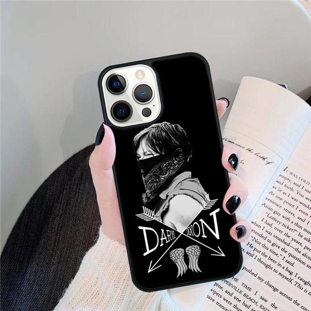 The Walking Dead Daryl D Phone Case Cover For iPhone 17 Air 15 16e 14 13 12 Pro Max 11 Pro Max Plus Coque Shell