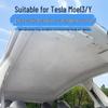 Солнцезащитный козырек из замши для люка Tesla Model Y/3: Теплоизоляция и защита от УФ-излучения